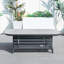 Table basse en aluminium Hudson