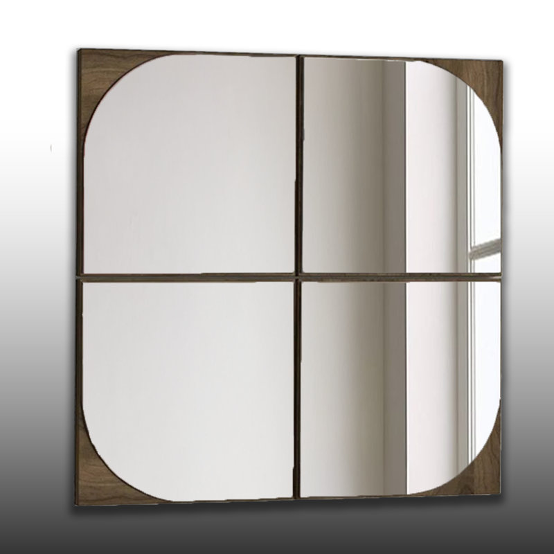 Ensemble de 4 miroirs rectangulaires 4 pièces