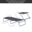 Chaise longue d'extérieur, chaise longue pliante réglable-1322323541