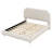 Upholstered Panel Bed-2108809126
