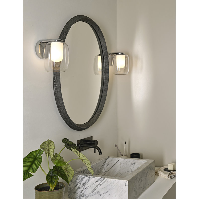 Aquina 1 - Light Armed Sconce, Polished Chrome