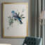 «Bluebird Happy II», toile encadrée de qualité supérieure - prête à être accrochée-344050118-344050170
