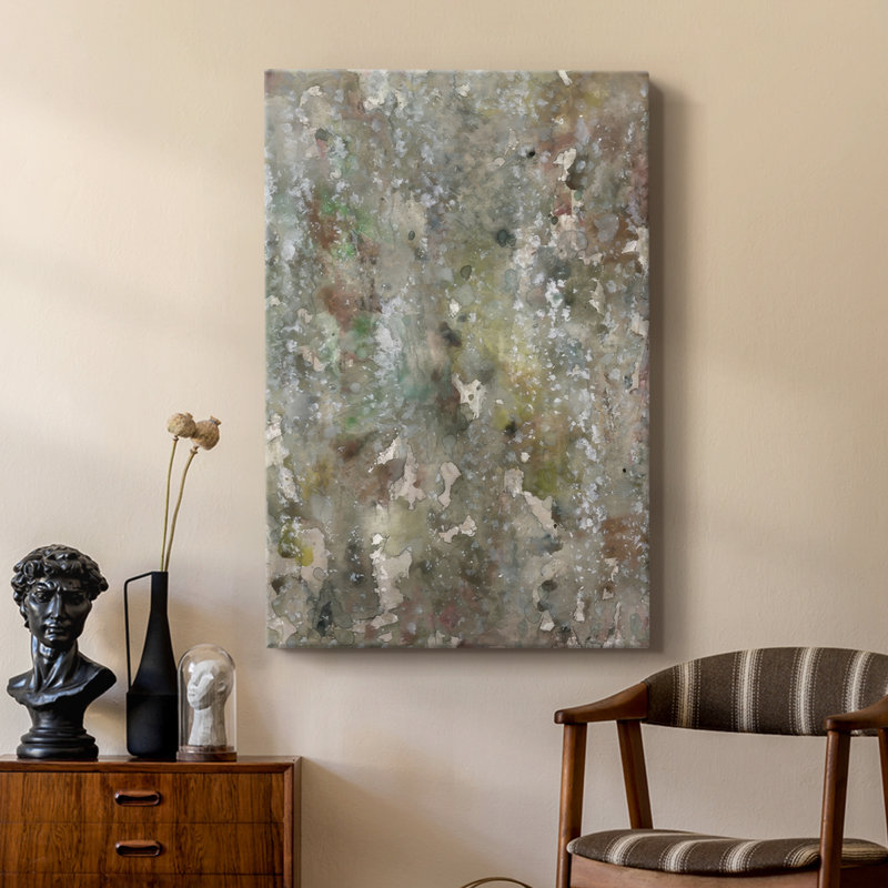Abstract Bark II -Custom Wrapped Gallery Cavas, 60" H x 40" W