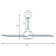 54" Classica 5 - Blade Standard Ceiling Fan with Pull Chain