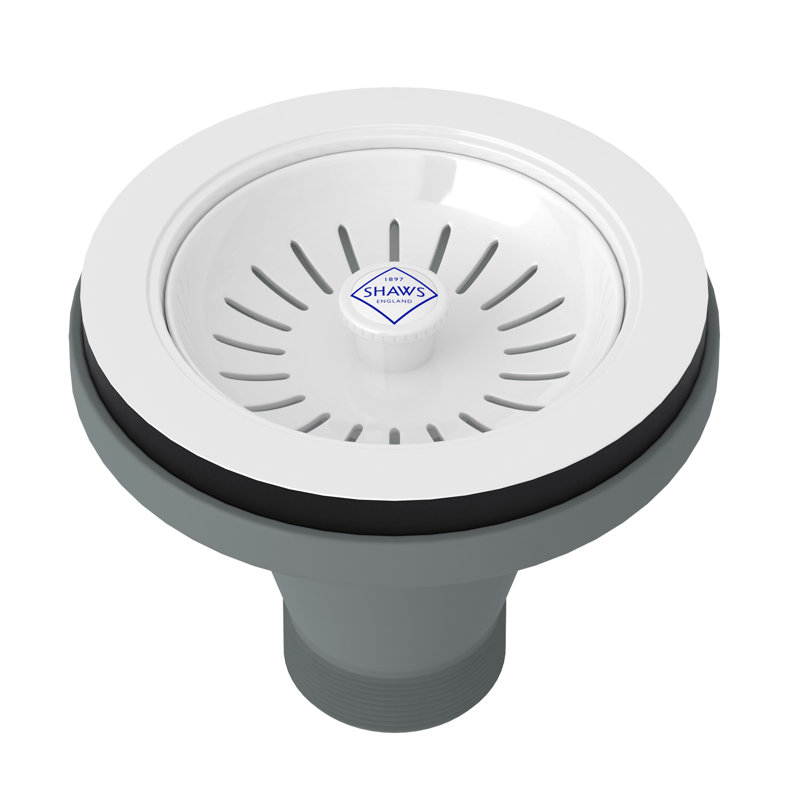 Basket Strainer, White