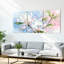 Aquarelle, fleur de magnolia, art mural, impression florale (ensemble de 3)-687813852