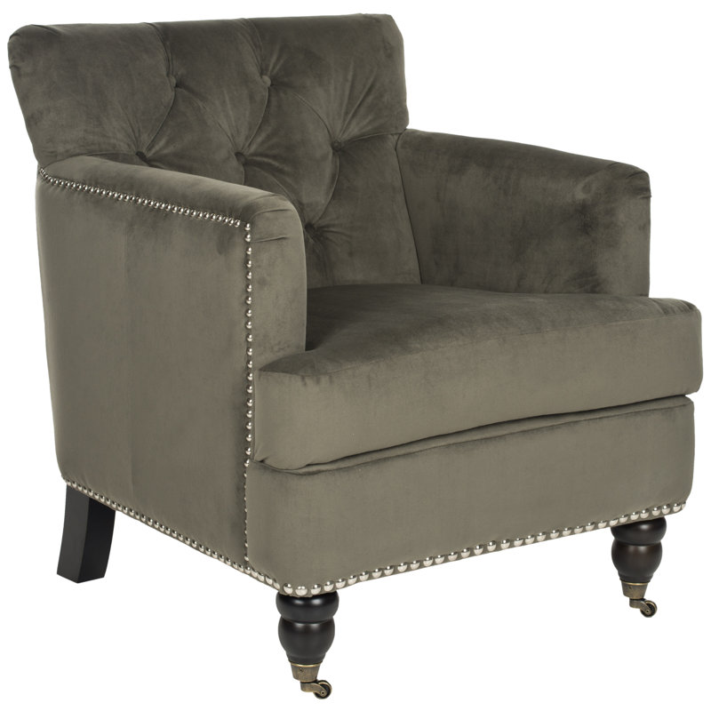 Fauteuil club Atkison, Black Velvet