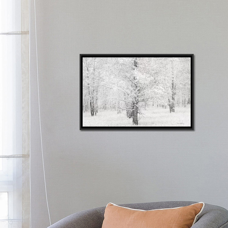 « snow recouvert cottonwood trees » par alan majchrowicz, impression sur toile, H 18 po x l 26 po x P 1,5 po, Pas de tapis
