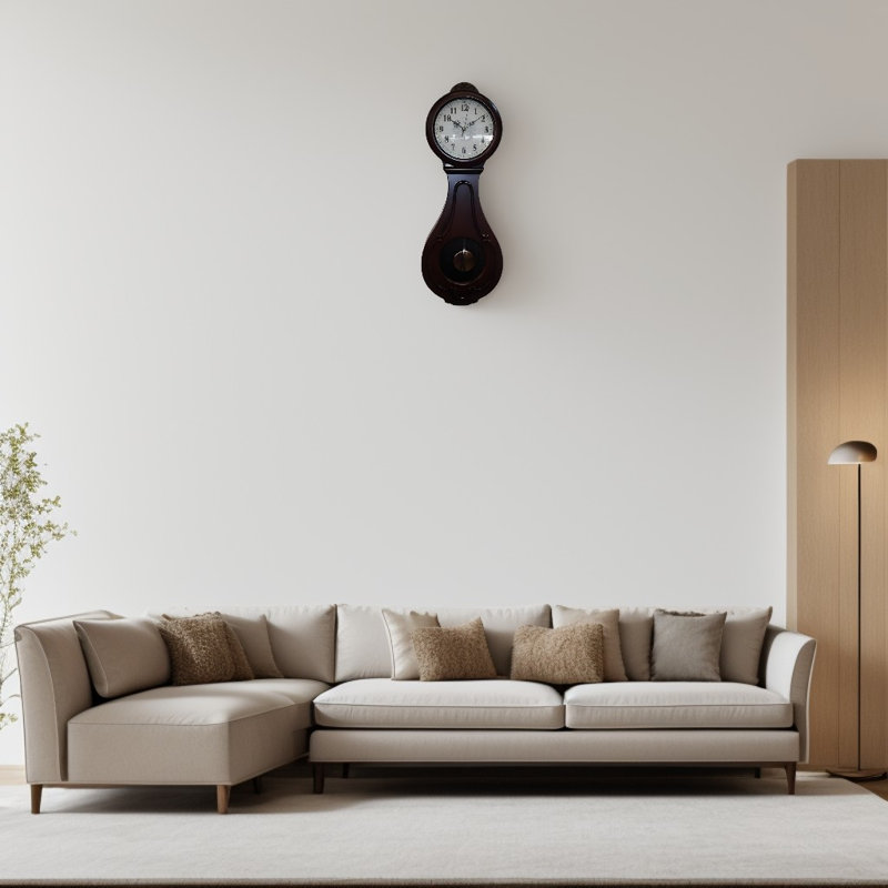 Horloge murale 29,5 po H