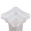 4 piliers romains en plastique 11,81 po