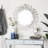 Aluminium Circle Wall Mirror-62331347