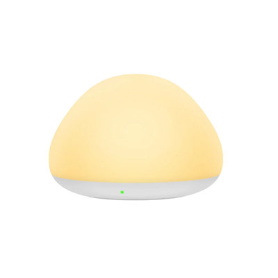 Veilleuse en silicone pour bébé VAVA Essential: lampe d'alimentation portable de qualité alimentaire, sans danger pour les lits de bébé et les couches-culottes ambrées 1800K, conception résistante aux dents sans BPA avec pile de 10 heures