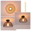 1-Light Modern Farmhouse Semi Flush Mount