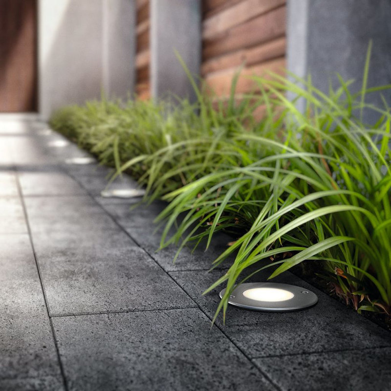 Philips myGarden LED Recessed Spot Light Moss 3W Silver