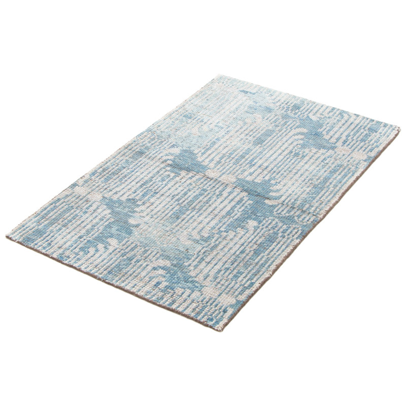 Tapis turquoise Tangier 2 pi 11 po x 4 pi 11 po