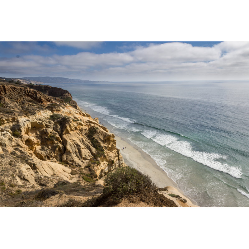 Torrey Pines State Reserve par Sara Edwards - Photographie sur toile tendue, L 12 po x H 8 po