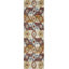 Tapis d'intérieur multicolore en polypropylène tissé à la main Raashi-568180064