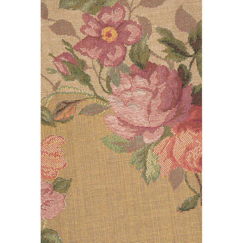 Crockett French Floral Roses Table Runner