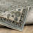 Eldyn Floral Oriental Blue/ Green Area Rug-123588923