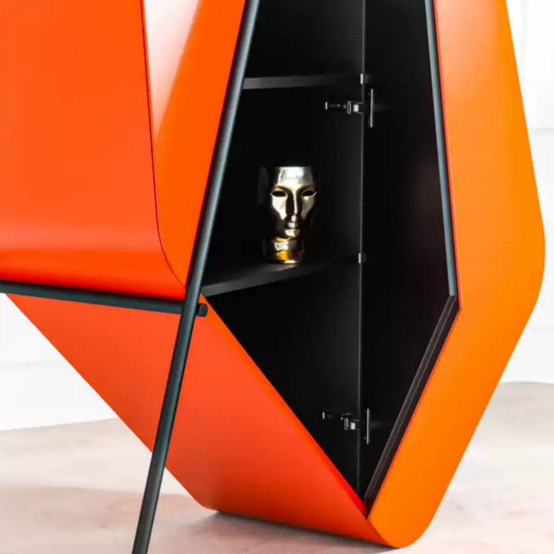 Simple Elegant Sideboard, Orange