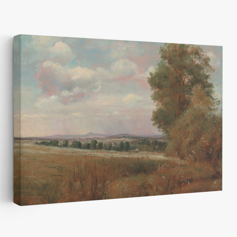 Paysage traditionnel et campagnard à Hampstead, H 24 po x l 16 po