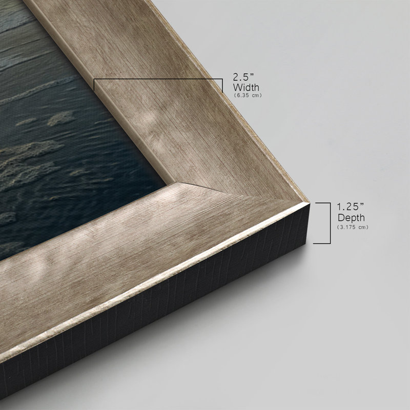 Livio Harbor Point - Reproduction de photo sur toile simple, H 21 po x l 37 po x P 2,5 po