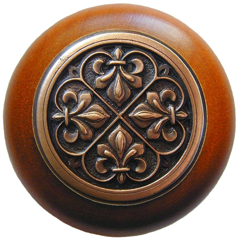 Olde World Mushroom Knob, Antique Copper