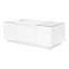 LED Coffee Table With Open Storage And 2 Drawers-713317537