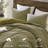 3PCS Full/Queen Waffle Washed Duvet Set-130784340