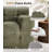 65'' Upholstered Tufted Loveseat compression Sofa-813338048