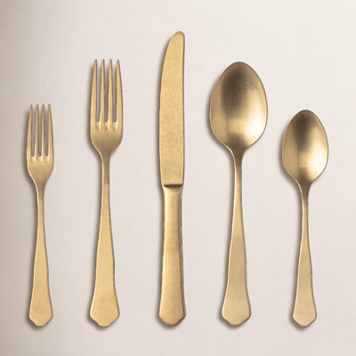 Costa Nova Prado Stainless Steel Flatware Set