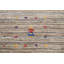 Tapis indien rayé à la main Gabbeh 5 x 8
