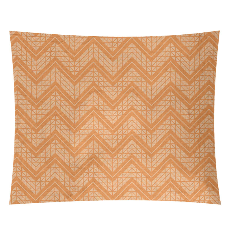 Tapisserie Stephenie, H 27,5 po x l 37,5 po, Orange foncé