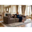 Canapé modulaire surdimensionné à assise profonde, canapé modulaire entièrement en mousse 3 pièces en tissu texturé doux, assemblage sans outil, profil bas convenant aux appartements, brun de 111 po x 37 po x 23,6 po-1187858254