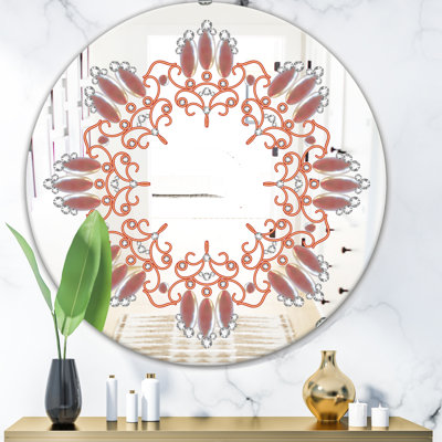 Neutral Colour Glam Accent Mirror