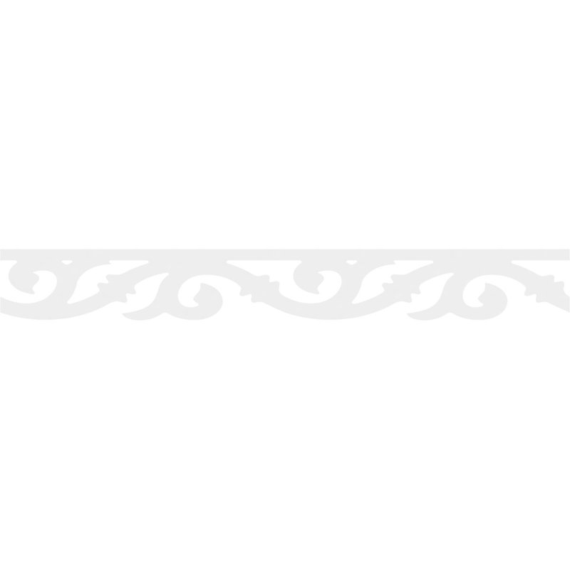 Garniture de sol en PVC de qualité architecturale H 6 po x P 5/8 po x L 48 po Redford, H 6 po x L 48 po x P 0,63 po