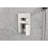 Wall Mounted Bathroom Shower 10" - Materials, Enjoy Shower, Self-Cleaning, Brushed Nickel Finish Mount Solid Brass & Stainless Steel, Relaxing Bath, Easy Install,