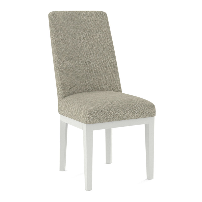 Upholstered Dining Chair, White, 61353-71