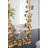 61" X 31" Full Length Mirror With Golden Leaf Accents