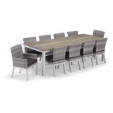 Travira Outdoor 11 - Piece Dining Set with Cushions