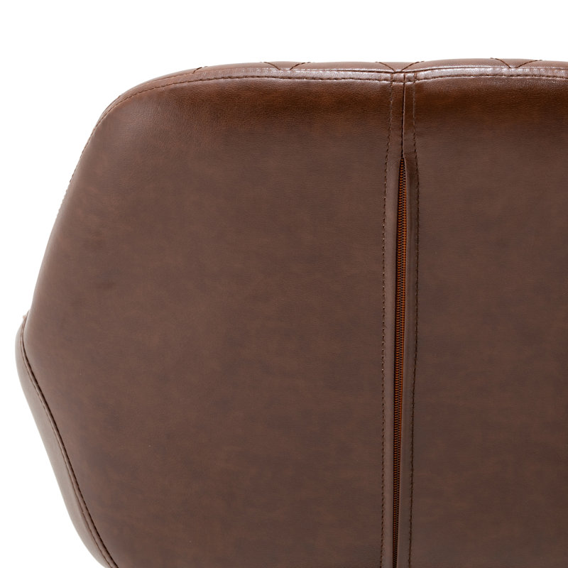 Ensemble de tabourets de bar Azarie, Brun