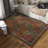 Suttle Oriental Machine Washable Rugs Floral Non-Slip Rug for Living Room Bedroom Nursery Dining Table Bedside Decor-610664495