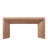 62" Modern Rustic Console Table – Solid-Look Engineered Wood Entryway Table