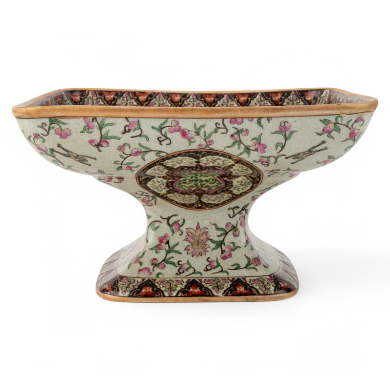 Plateau carré en porcelaine Compote Casey