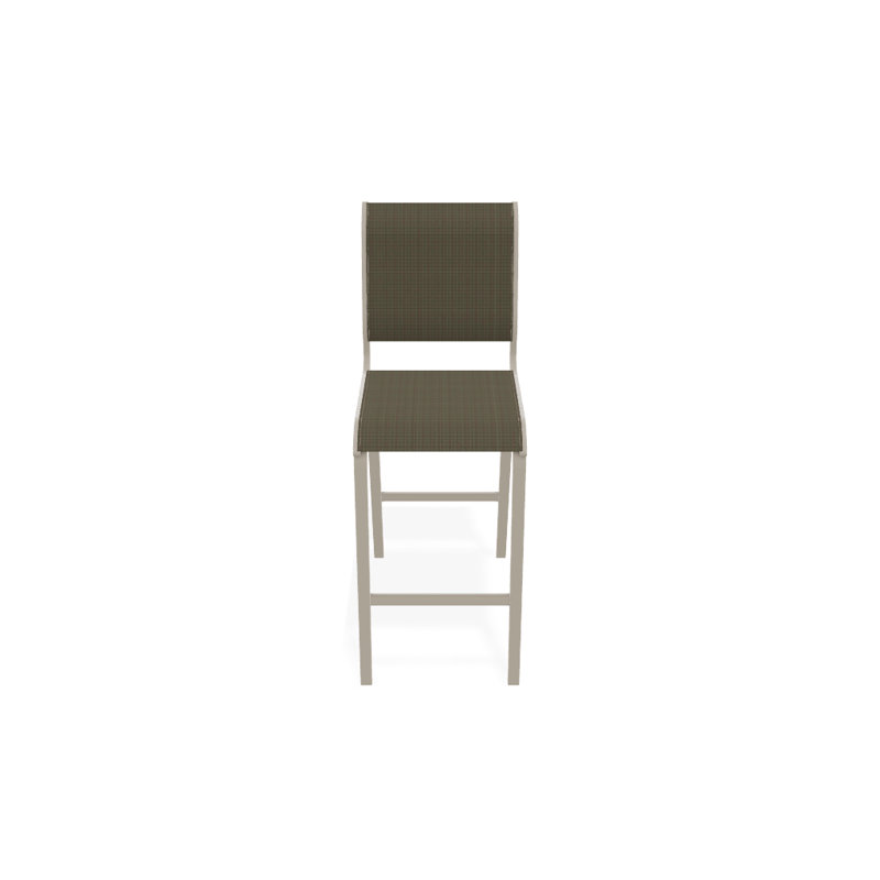 Tabouret de bar 29,5 po Holna, Tweed Sunbrella® brun, Désert texturé