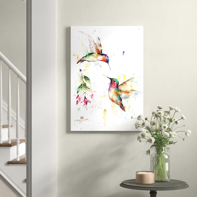 Meeting Place by Dean Crouser - Painting on Canvas, 30.48 cm H x 45.72 cm W, No Frame
