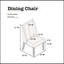 Chaises d'appoint traditionnelles 2Pc
