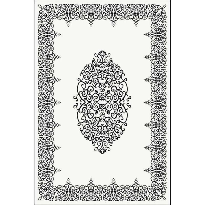 Luxurious Non-Slip Woven Carpet, 100% Velvet Fabric, 31.5 x 47.2 inches | Antibacterial, 13.5 mm Total Height, Machine Washable | Ideal for Living Room, Bedroom & Home Decor, Soft & Durable Design