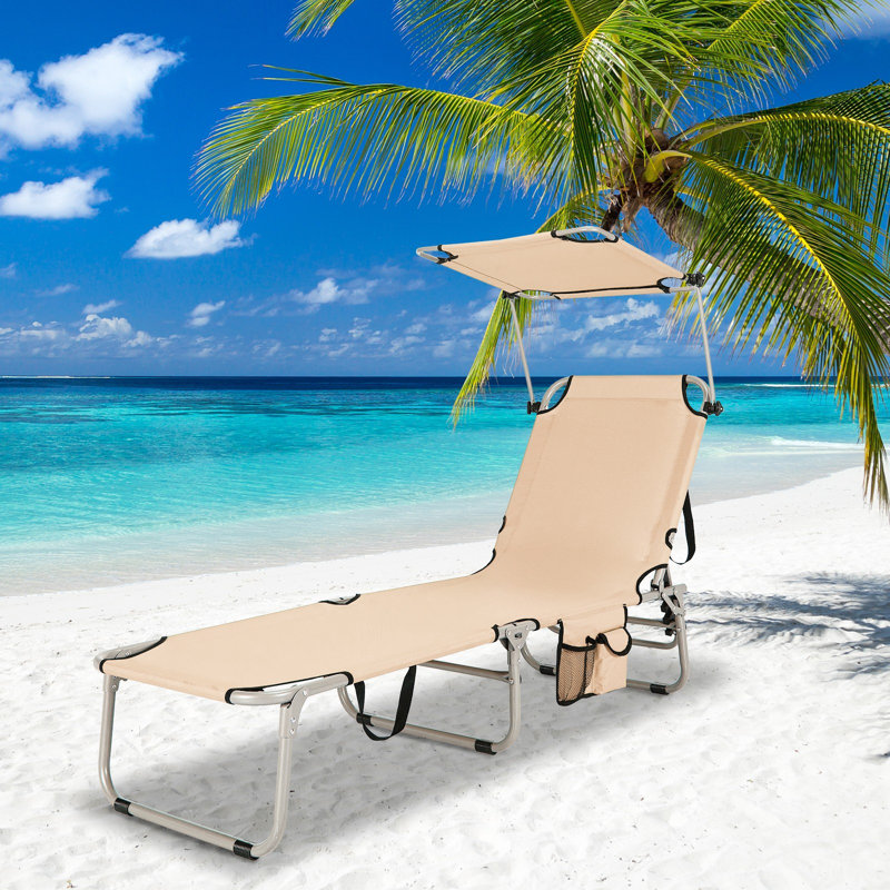 Chaise longue inclinable d'extérieur Marcus