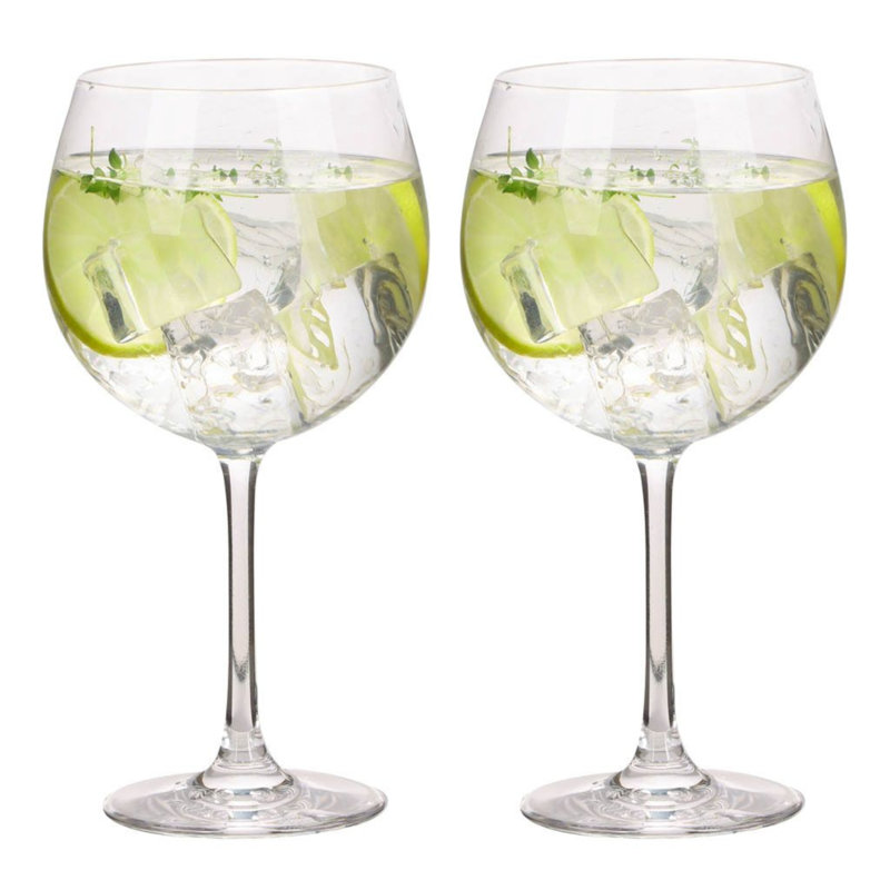 Giacoma 600ml Crystal Drinking Glass Set